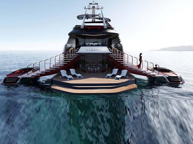 اضغط لمشاهدة الصور: الكشف عن تصميم فريد ليخت فاخر بتكلفة 130 مليون دولار!